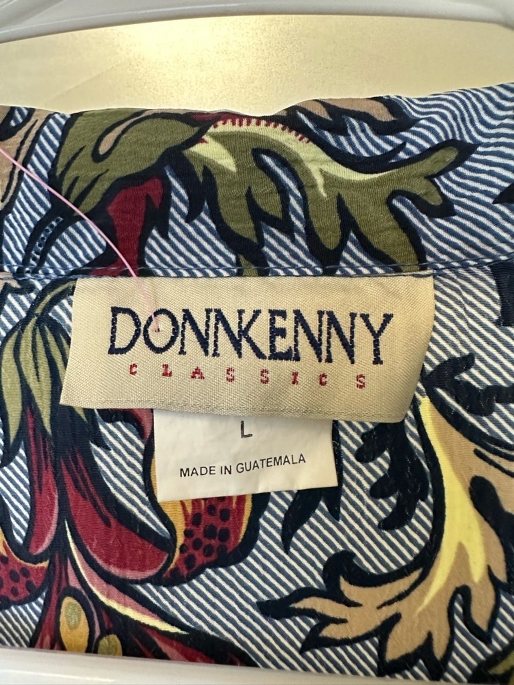 Vintage Donnkenny Blouse Floral Multicolor size Large - Picture 2 of 4